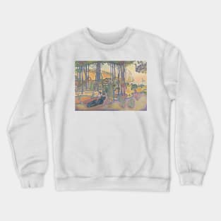 The Evening Air by Henri-Edmond Cross Crewneck Sweatshirt